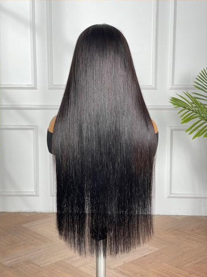 26" Luxury Straight Lace Front Wig – 100% Human Hair