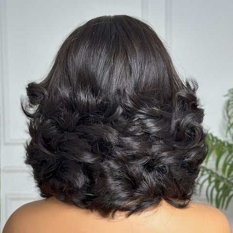 Rose Radiance Bounce™ – 10″ Lace Closure Wig