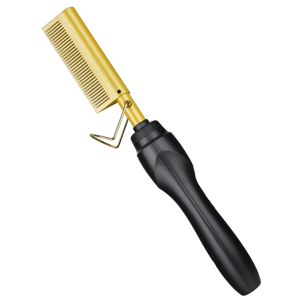 Electric Hair Comb 2-in-1, Curling Iron With Dual Use For Electric Straightening, Electric Straightening Comb