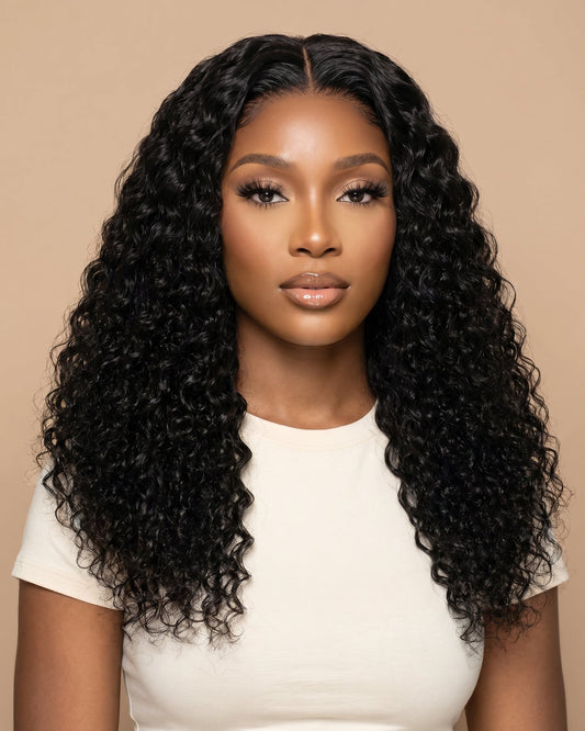 16" Posh Curl Wig – Classic Black