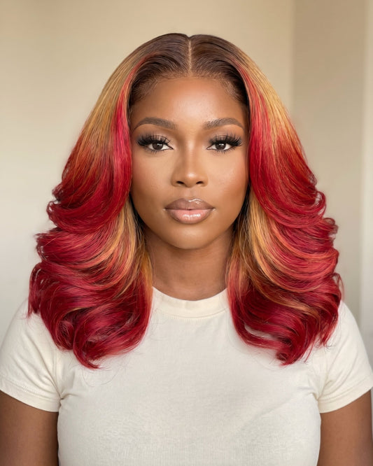 12" Umbre Later Bouncy with 4 x 4 Closure