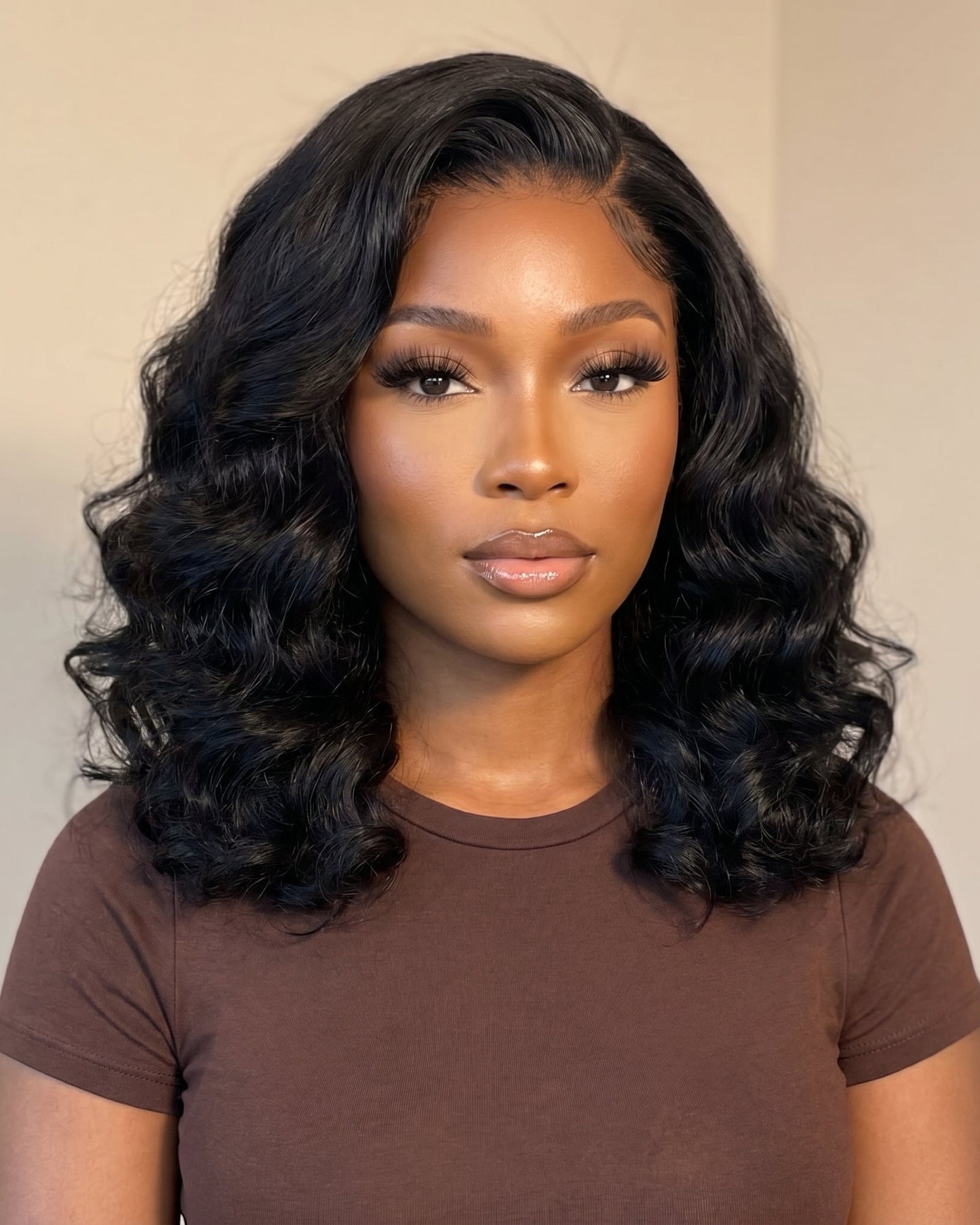 14" Natural Curly