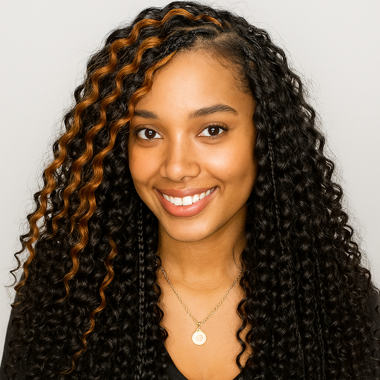 Bundled Pure Virgin Italy Curly / 100 grams (HUMAN HAIR BULK)