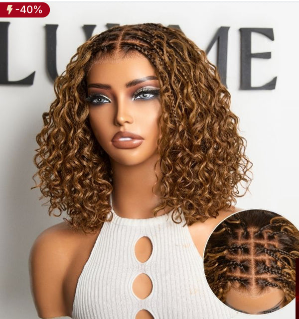 Human Hair Braided Wig
