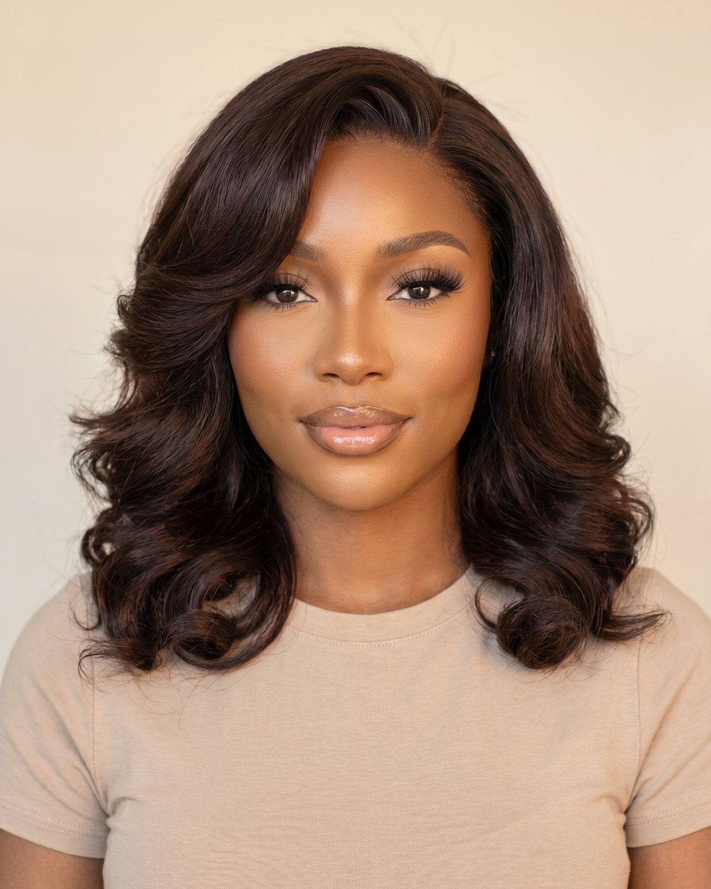 Baby Egg Roll Waves™ – 10″ 4×4 Lace Front Wig