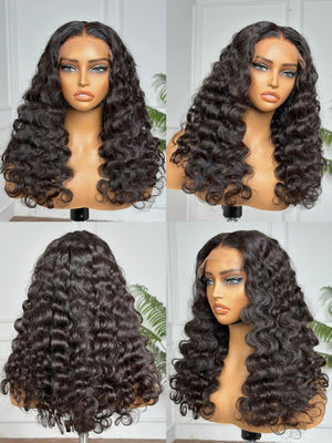 Aries Curls with 5 x 5 Swiss Lace Closure