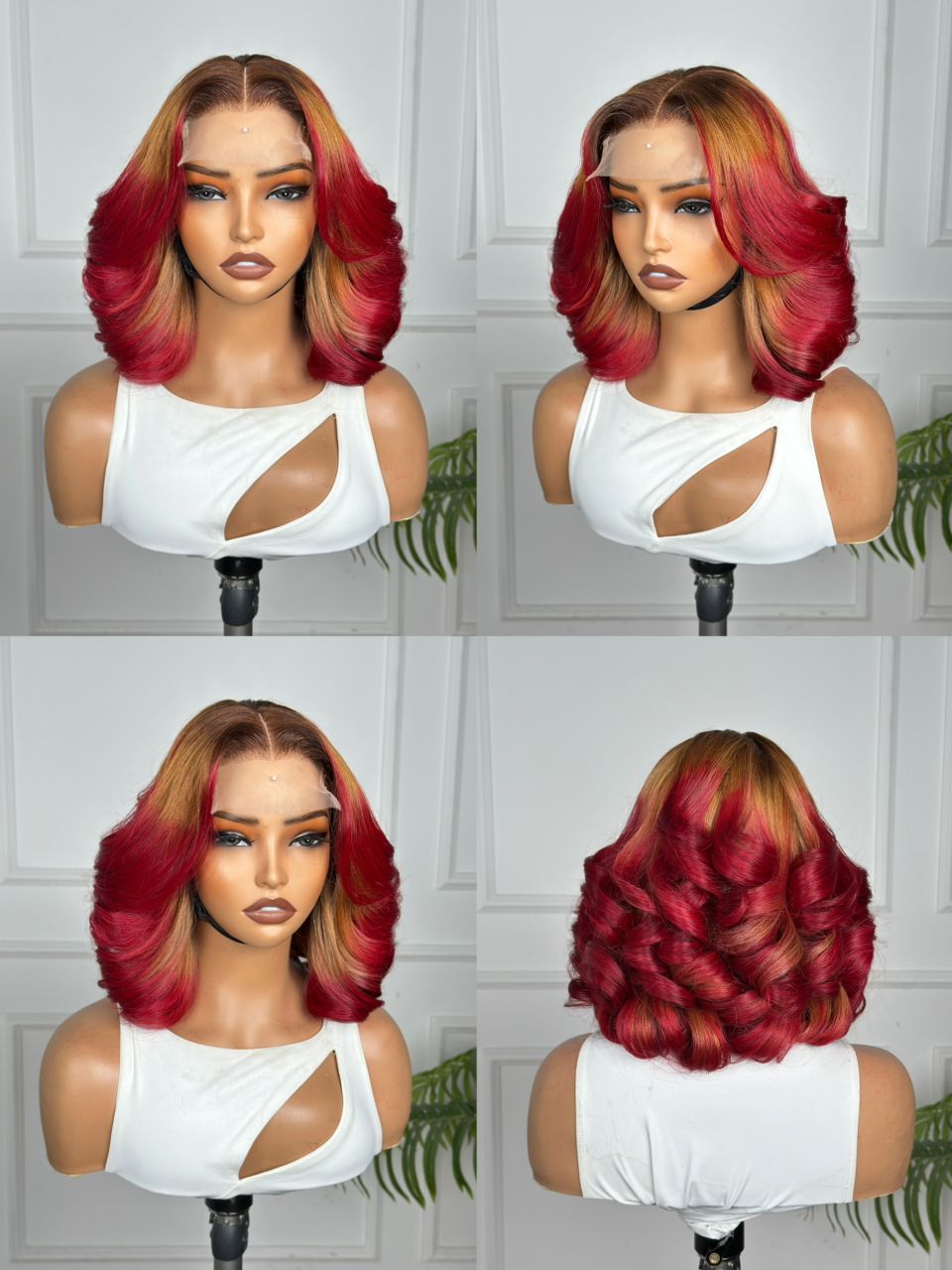 12" Umbre Later Bouncy with 4 x 4 Closure