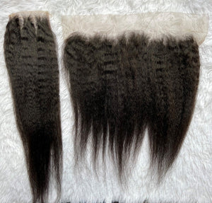 Kinky Straight Closure/Frontal