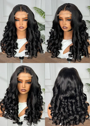 18" Bouncy with 5 x 5 Closure