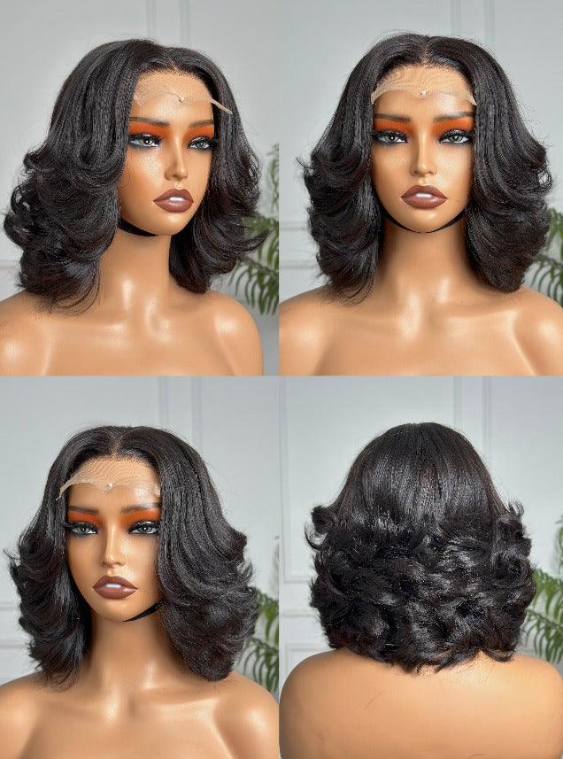 10" Baby Eggroll with 4 x 4 Closure