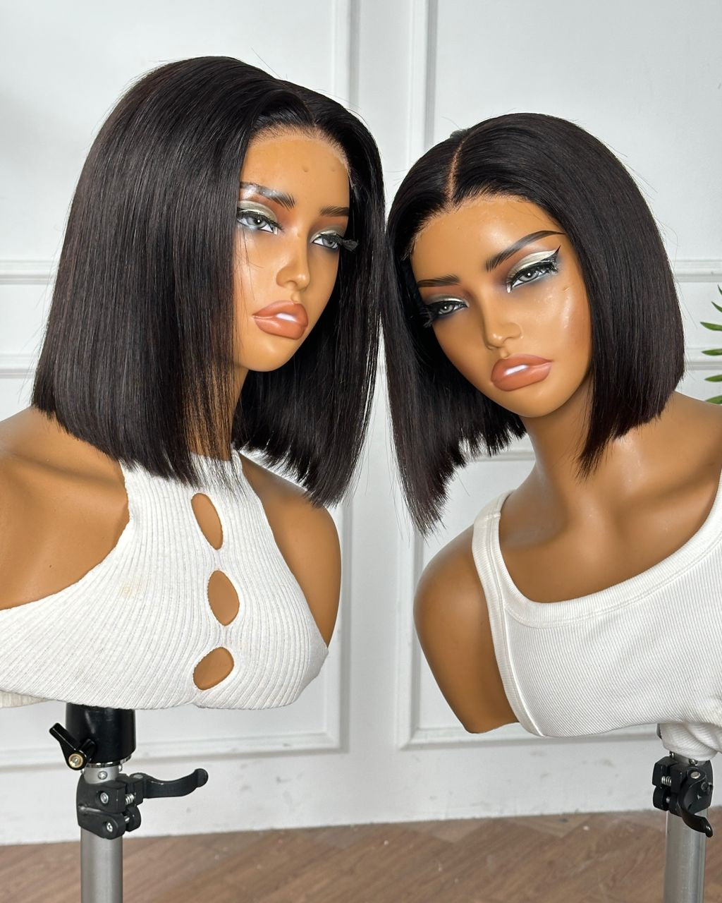 Glueless Bob Wig with 13 x 4 Frontal