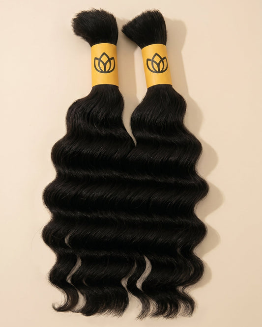 Bundled Pure Virgin Italy Curly / 100 grams (HUMAN HAIR BULK)