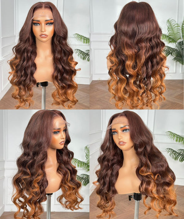 Seraphina Ombre Bodywave™ – 28″ 4×4 Lace Closure Wig