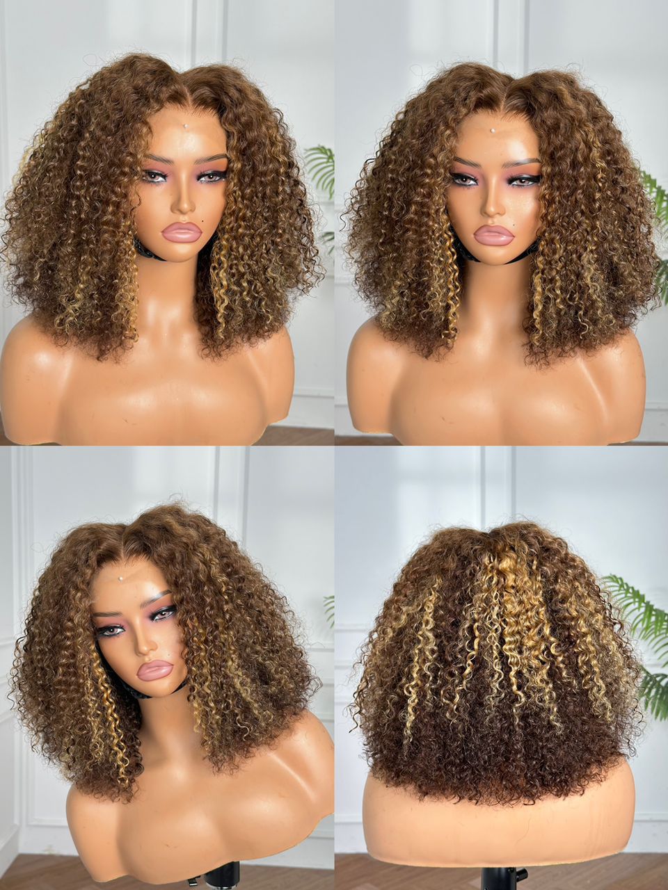 Aurora Deep Curl 5×5 Lace Wig
