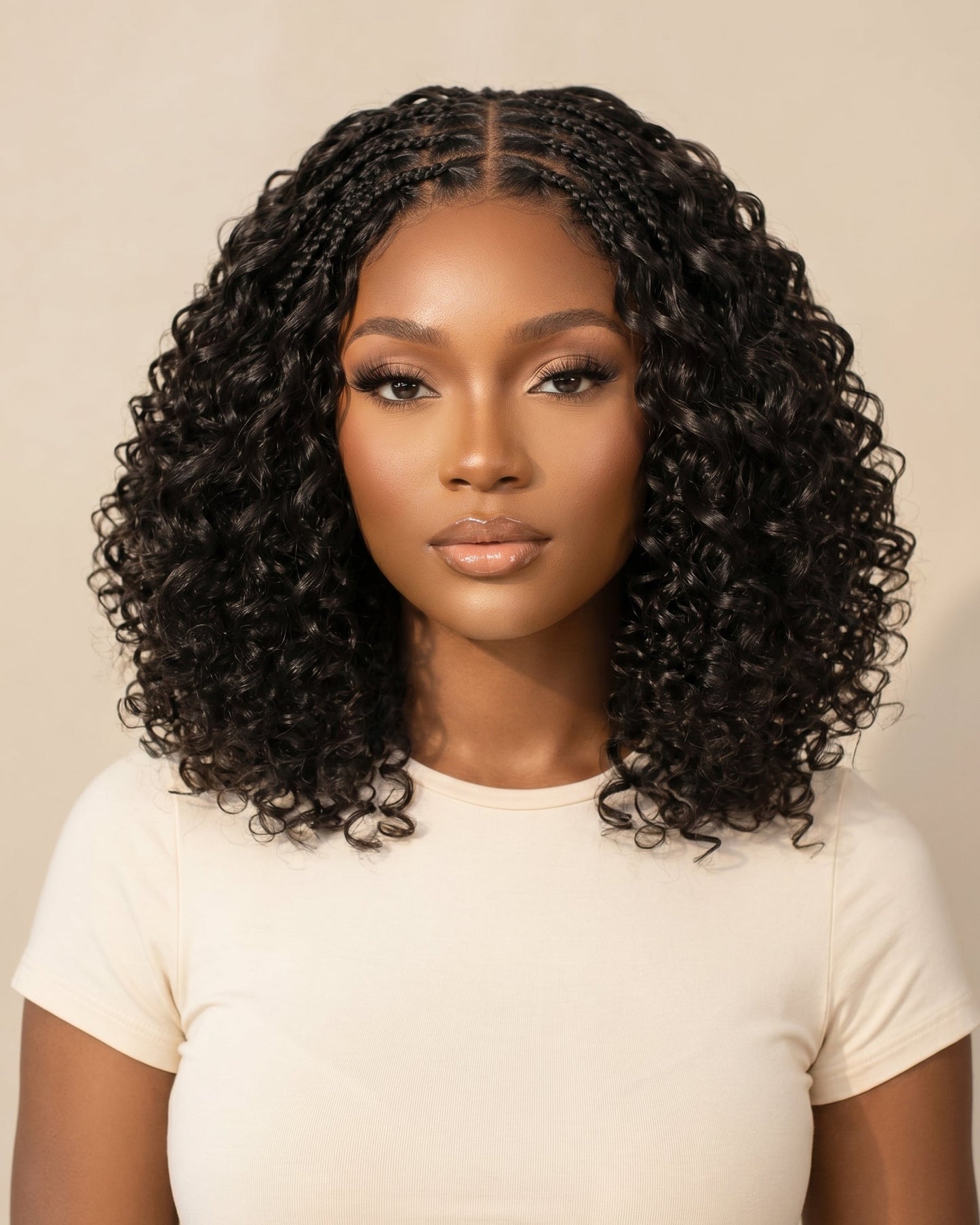 Bob Human Hair Braided Wig