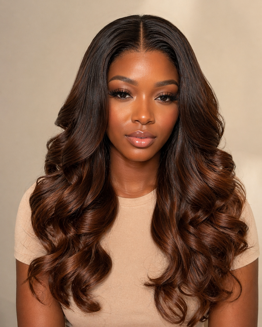 18" Two-toned Bodywave with 5 x 5 Closure