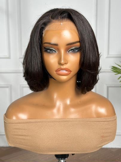 8" SDD Straight Bob Wig – Natural Black