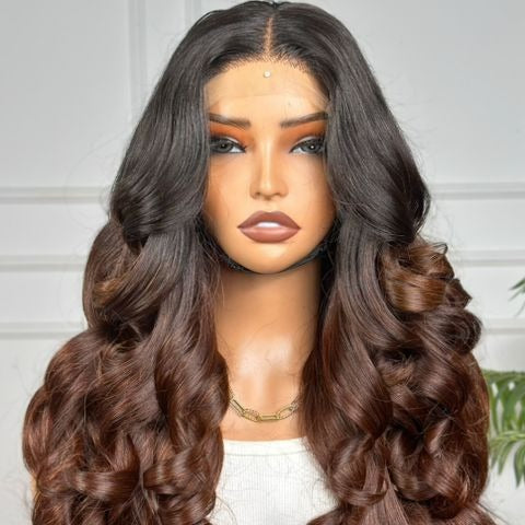 18" Two-toned Bodywave with 5 x 5 Closure