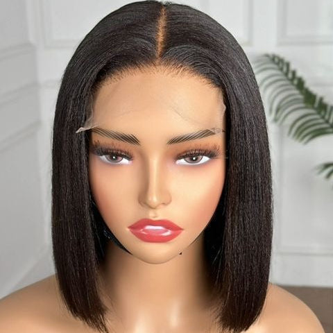 Ember Sleek Bob™ – 10″ 4×4 Lace Closure Wig