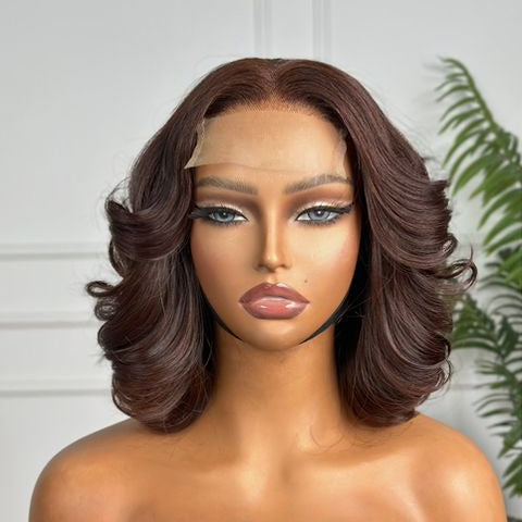 Coco Egg Roll™ – 10″ 4×4 Lace Closure Wig