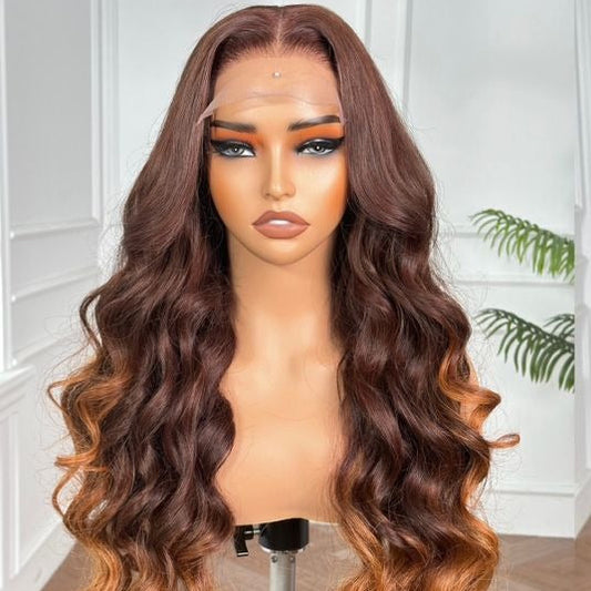 Seraphina Ombre Bodywave™ – 28″ 4×4 Lace Closure Wig