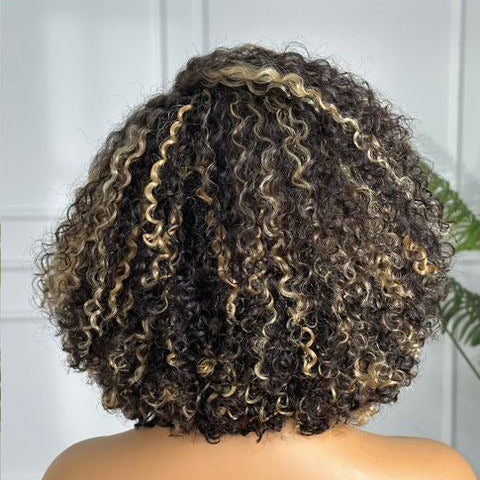 Color Deep Wave Mini Closure – 4” × 4” Lace Closure