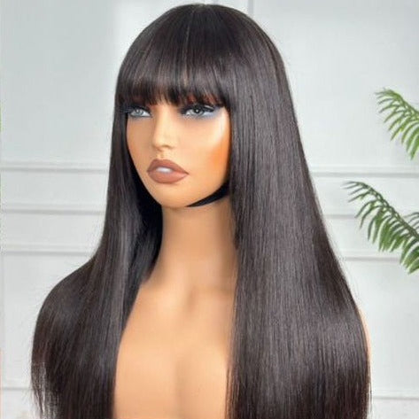 20" Straight Fringe Wig