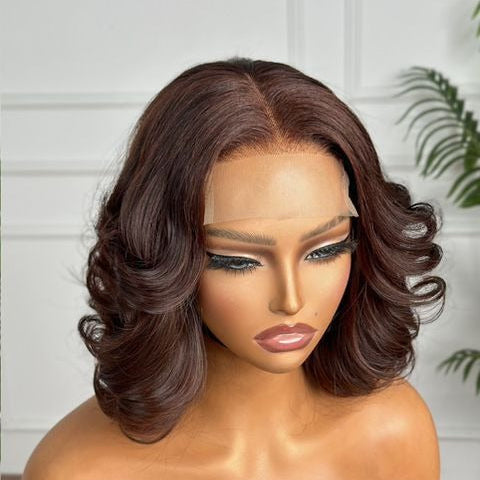 Coco Egg Roll™ – 10″ 4×4 Lace Closure Wig