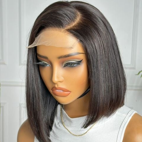 10" Side Bob with 5 x 5 Closure