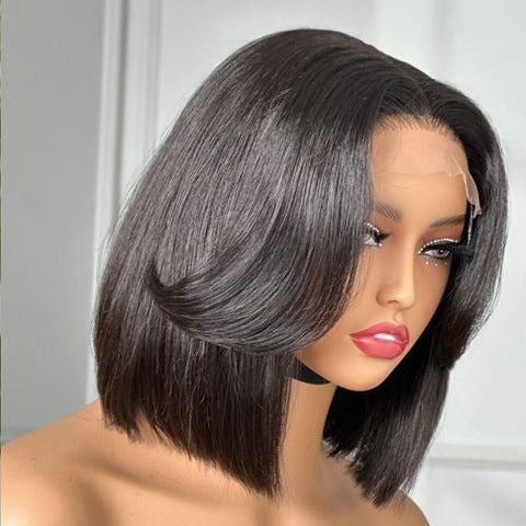 Nova Sleek Bob™ – 10″ 4×4 Lace Closure Wig