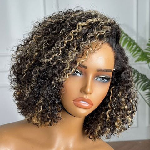 Color Deep Wave Mini Closure – 4” × 4” Lace Closure