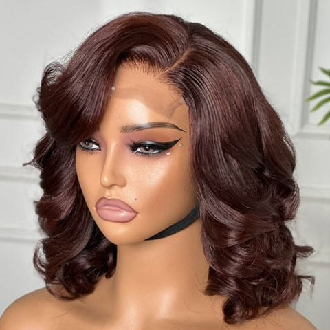 Baby Egg Roll Waves™ – 10″ 4×4 Lace Front Wig