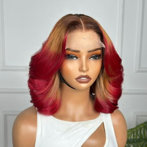 12" Umbre Later Bouncy with 4 x 4 Closure