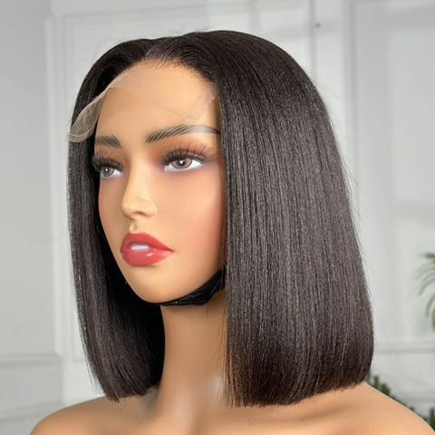 Ember Sleek Bob™ – 10″ 4×4 Lace Closure Wig