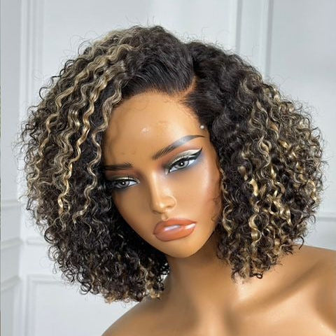 Color Deep Wave Mini Closure – 4” × 4” Lace Closure