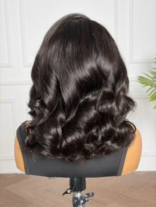 14" Bugatti Wavy Wig – Espresso Brown