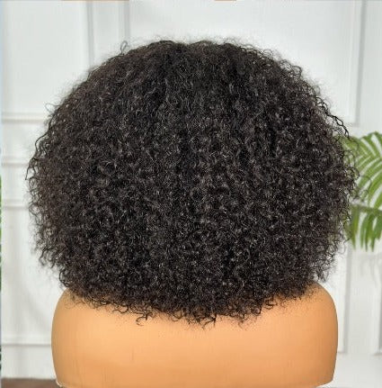 Full Density Base Curl Fringe Wig
