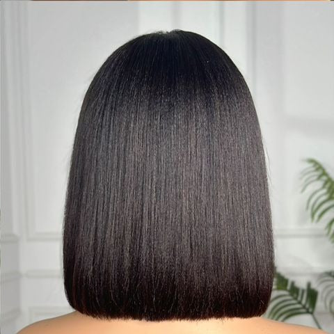 Ember Sleek Bob™ – 10″ 4×4 Lace Closure Wig