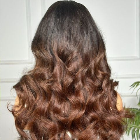 18" Two-toned Bodywave with 5 x 5 Closure