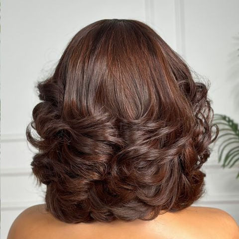 Coco Egg Roll™ – 10″ 4×4 Lace Closure Wig