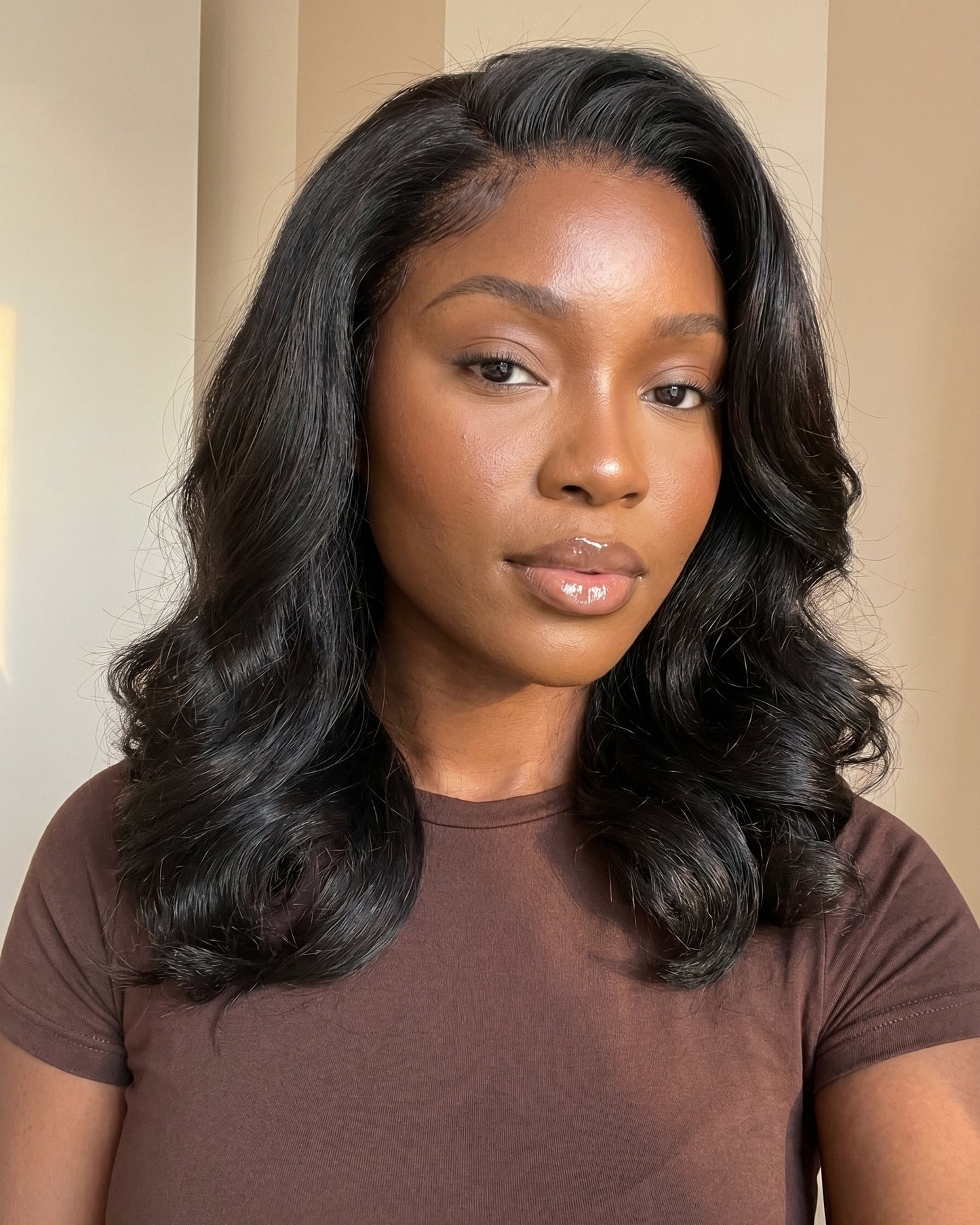 14" Bugatti Wavy Wig – Espresso Brown