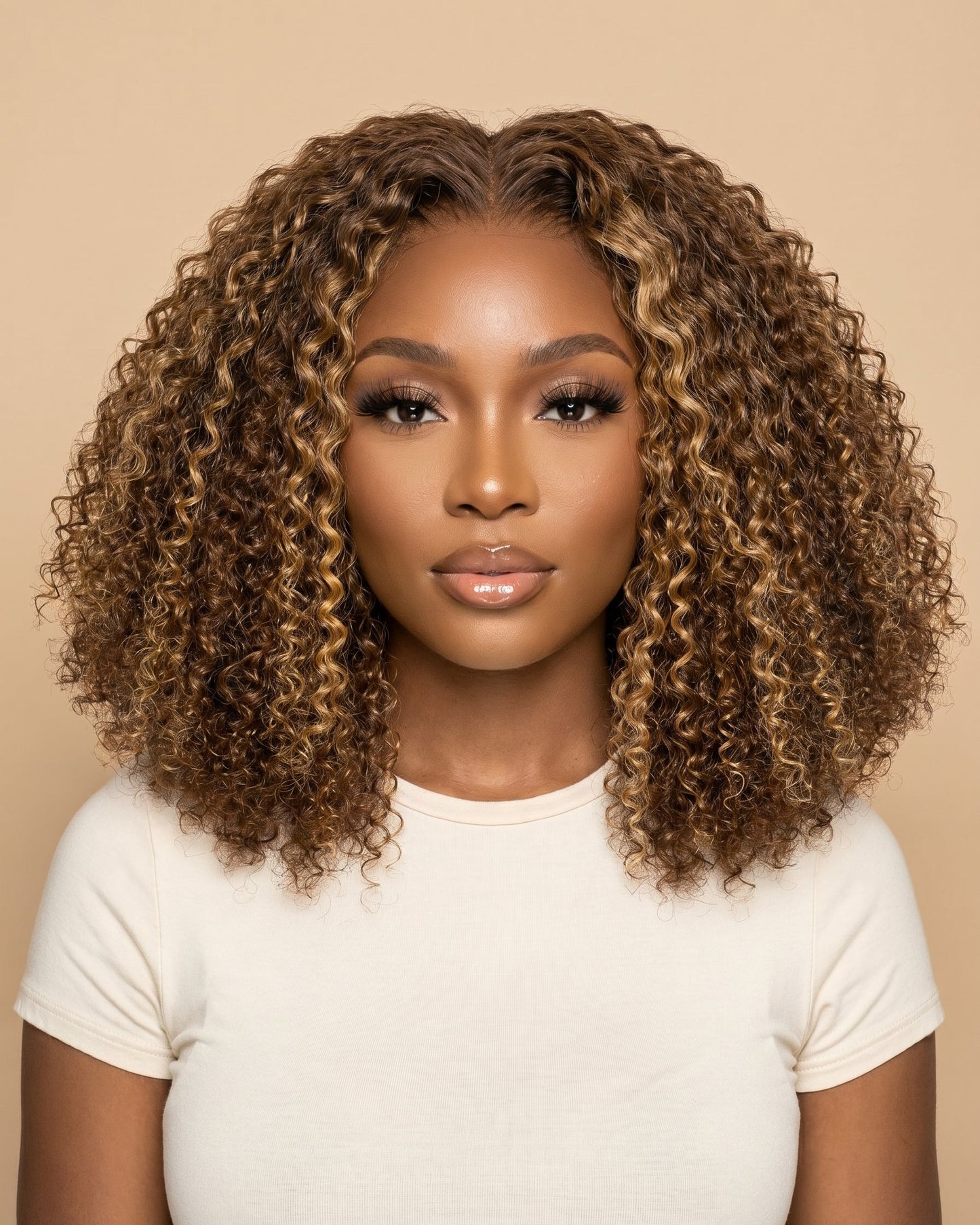 Aurora Deep Curl 5×5 Lace Wig