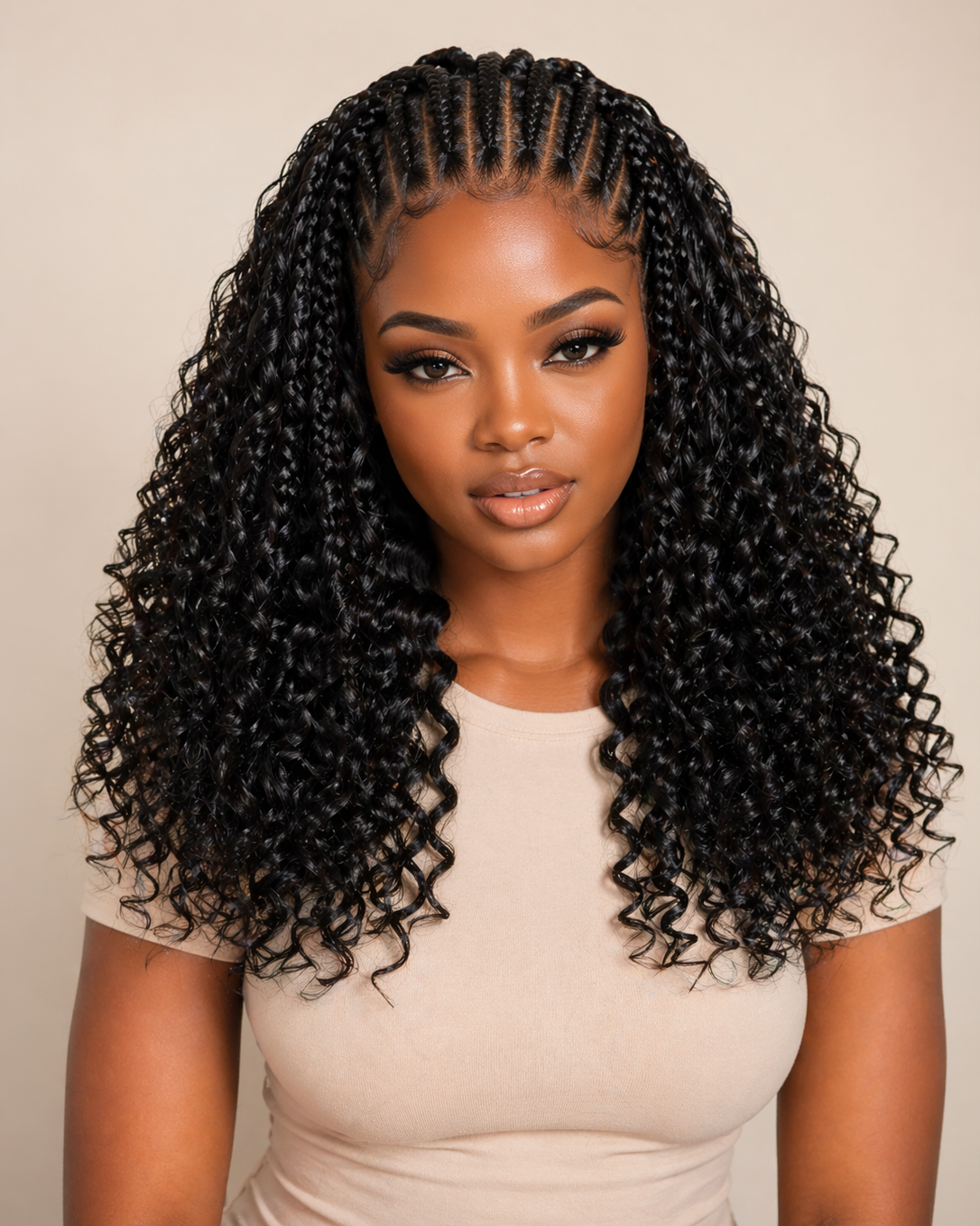 Full lace Boho Braided Wig